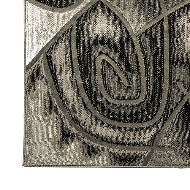 Sivas Area Rug Black & White - Marjories Furniture (Las Vegas, NV)