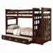 Allentown Twin-Twin Bunk Bed With Trundle and Storage - Marjories Furniture (Las Vegas, NV)