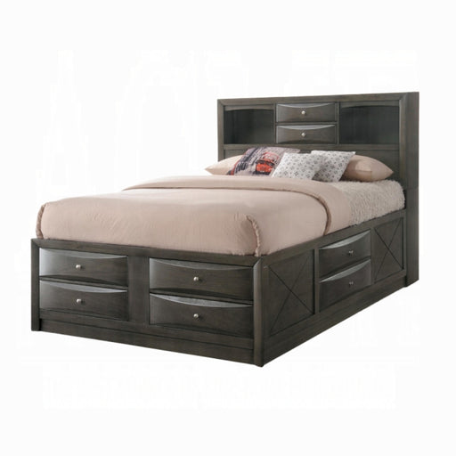 Ireland Bed With Storage - Marjories Furniture (Las Vegas, NV)