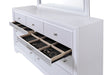 Naima White Dresser - Marjories Furniture (Las Vegas, NV)