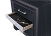 Naima Black Nightstand - Marjories Furniture (Las Vegas, NV)