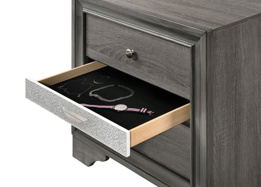 Naima Gray Nightstand - Marjories Furniture (Las Vegas, NV)