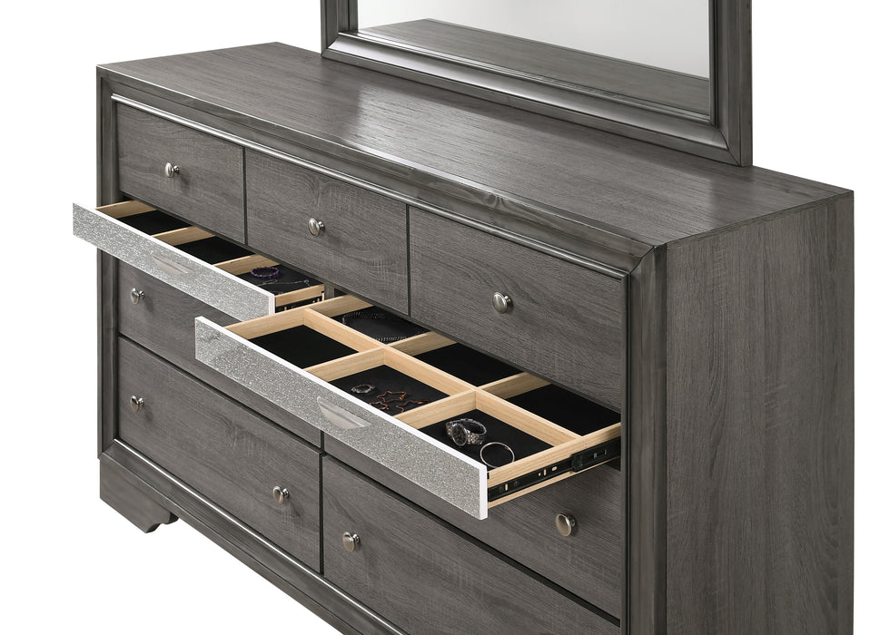 Naima Gray Dresser - Marjories Furniture (Las Vegas, NV)