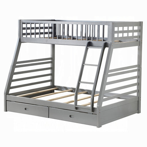 Jason Twin-Full Bunk Bed With Storage - Marjories Furniture (Las Vegas, NV)