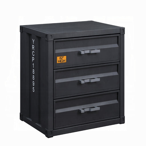 Cargo Chest With 3 Drawers - Marjories Furniture (Las Vegas, NV)