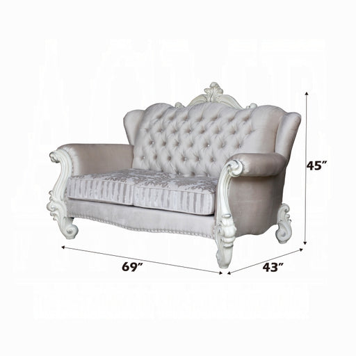 Versailles Loveseat With Pillows - Marjories Furniture (Las Vegas, NV)