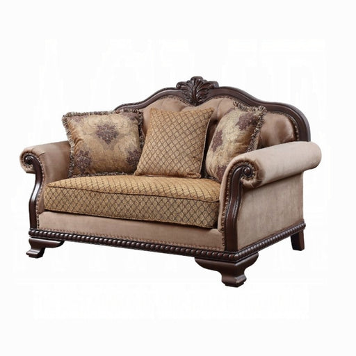 Chateau De Ville Loveseat With 3 Pillows - Marjories Furniture (Las Vegas, NV)