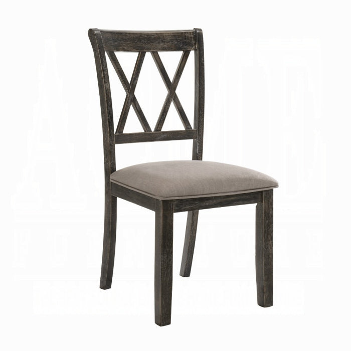 Claudia II Side Chair Set-2 - Marjories Furniture (Las Vegas, NV)