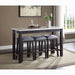 Necalli 4PC Pack Counter Height Table Set - Marjories Furniture (Las Vegas, NV)
