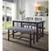 Yelena Counter Height Bench - Marjories Furniture (Las Vegas, NV)