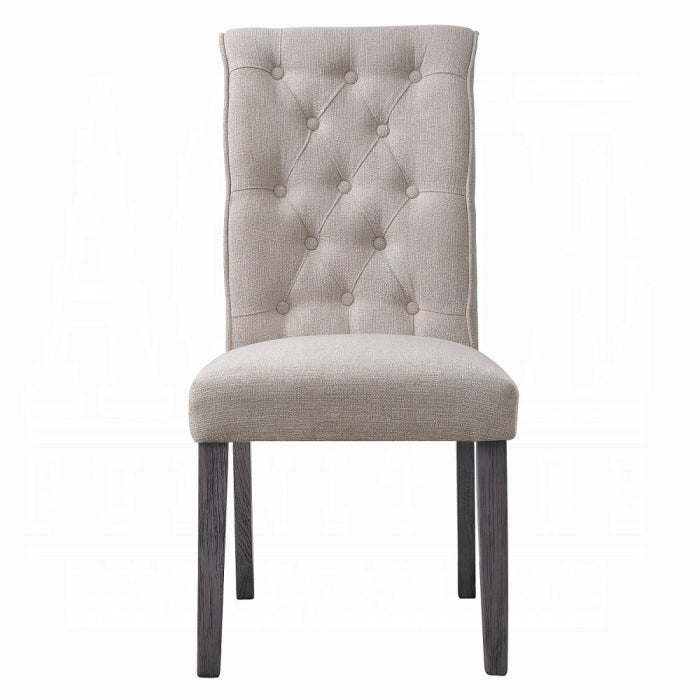 Yabeina Side Chair Set-2 - Marjories Furniture (Las Vegas, NV)