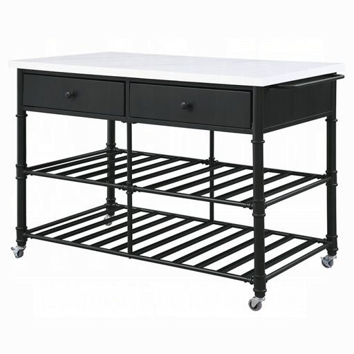 Emery Kitchen Island - Marjories Furniture (Las Vegas, NV)