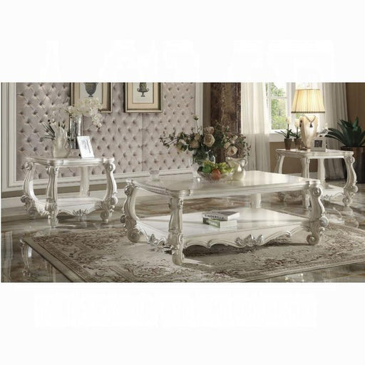 Versailles Bone White Coffee Table - Marjories Furniture (Las Vegas, NV)