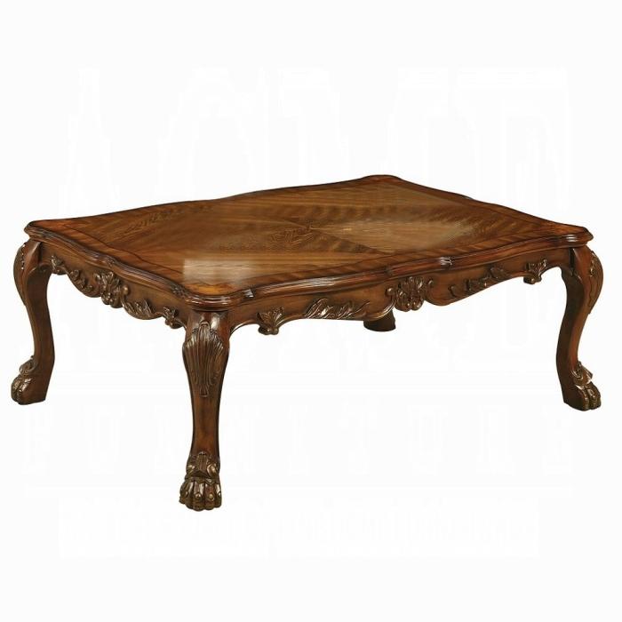 Dresden Cherry Oak Coffee Table - Marjories Furniture (Las Vegas, NV)