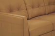 Radwan Camel Leather Sofa - Marjories Furniture (Las Vegas, NV)
