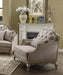 Acme Chelmsford Chair in Beige 56052 - Marjories Furniture (Las Vegas, NV)