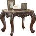 Acme Furniture Devayne End Table in Marble/Dark Walnut 81687 - Marjories Furniture (Las Vegas, NV)