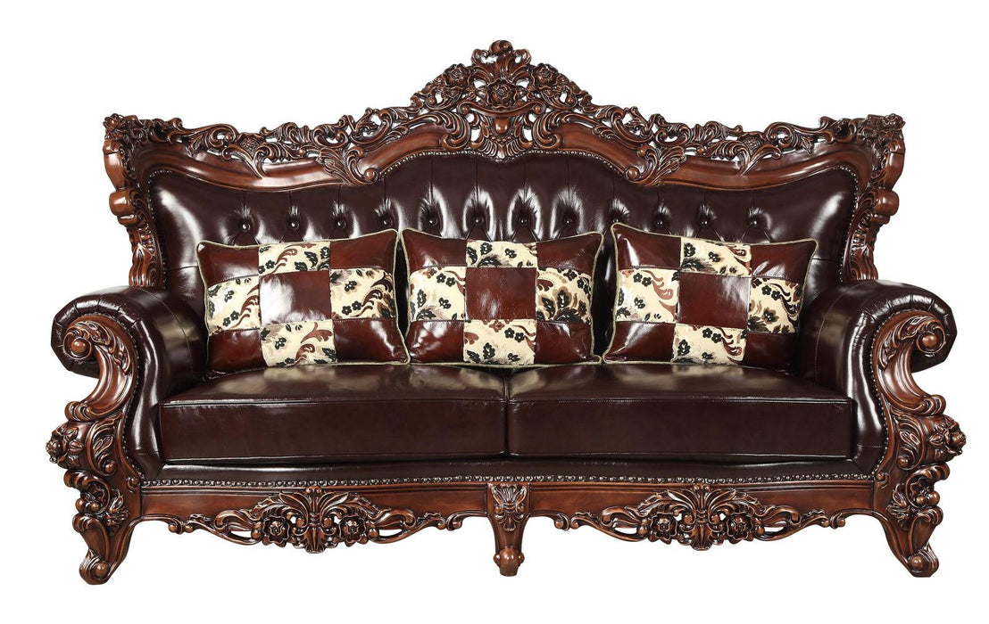 Acme Furniture Forsythia Sofa in Espresso 53070 - Marjories Furniture (Las Vegas, NV)