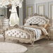 Acme Furniture Gorsedd Queen Panel Bed in Antique White - Marjories Furniture (Las Vegas, NV)