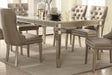 Acme Furniture Kacela Dining Table in Mirror and Champagne 72155 - Marjories Furniture (Las Vegas, NV)