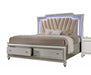 Acme Furniture Kaitlyn Queen Storage Bed in Champagne - Marjories Furniture (Las Vegas, NV)