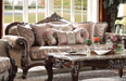 Acme Furniture Mehadi Sofa with 8 Pillows in Walnut 50690 - Marjories Furniture (Las Vegas, NV)