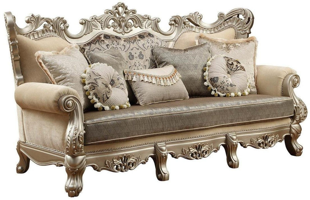 Acme Furniture Ranita Sofa in Champagne 51040 - Marjories Furniture (Las Vegas, NV)