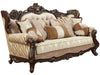 Acme Furniture Shalisa Sofa with 7 Pillows in Walnut 51050 - Marjories Furniture (Las Vegas, NV)