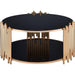 Acme Furniture Tanquin Coffee Table in Gold/Black 84490 - Marjories Furniture (Las Vegas, NV)