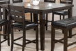 Acme Furniture Urbana Counter Height Table in Espresso 74630 - Marjories Furniture (Las Vegas, NV)