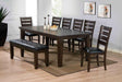 Acme Furniture Urbana Side Chair in Black and Espresso (Set of 2) 74624 - Marjories Furniture (Las Vegas, NV)