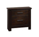 Acme Panang Nightstand in Mahogany 23373 - Marjories Furniture (Las Vegas, NV)