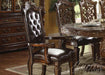 Acme Vendome Cherry Finish Arm Chair (Set of 2) 60004A - Marjories Furniture (Las Vegas, NV)