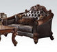 Acme Vendome Loveseat in Cherry 53131 - Marjories Furniture (Las Vegas, NV)