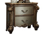 Acme Vendome Nightstand in Gold Patina 23003 - Marjories Furniture (Las Vegas, NV)