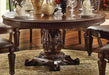 Acme Vendome Single Pedestal Round Dining Table with 60"D Table Top in Cherry 62015 - Marjories Furniture (Las Vegas, NV)