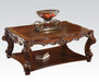 Acme Vendome Square Coffee Table in Cherry 82002 - Marjories Furniture (Las Vegas, NV)