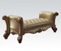 Acme Vendome Upholstered Bench in Gold Patina 96484 - Marjories Furniture (Las Vegas, NV)