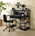 Amiel Black Desk - Marjories Furniture (Las Vegas, NV)