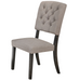 Bernard Fabric & Weathered Gray Oak Side Chair - Marjories Furniture (Las Vegas, NV)