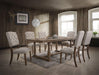 Bernard Weathered Oak Dining Table - Marjories Furniture (Las Vegas, NV)
