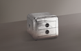 Brancaster Aluminum End Table - Marjories Furniture (Las Vegas, NV)