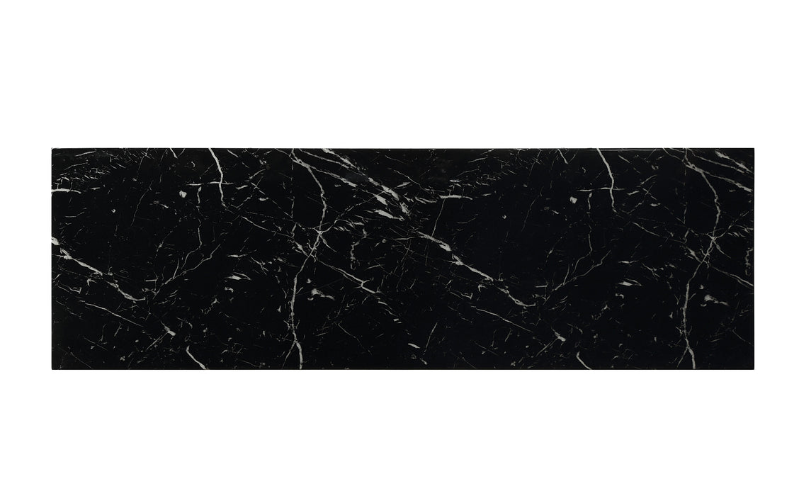 Brancaster Marble & Aluminum Bar Table - Marjories Furniture (Las Vegas, NV)