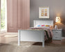Bungalow White Twin Bed - Marjories Furniture (Las Vegas, NV)