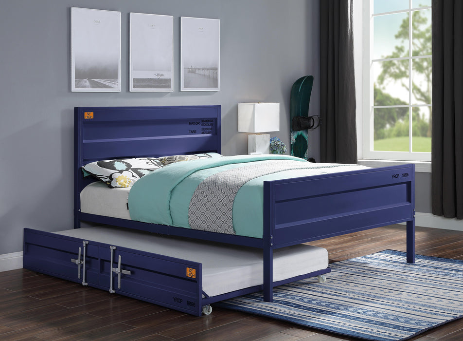 Cargo Blue Full Bed - Marjories Furniture (Las Vegas, NV)