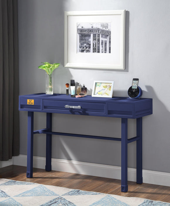 Cargo Blue Vanity Desk - Marjories Furniture (Las Vegas, NV)