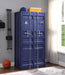 Cargo Blue Wardrobe (Double Door) - Marjories Furniture (Las Vegas, NV)