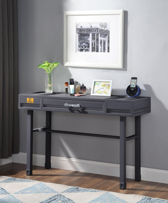 Cargo Gunmetal Vanity Desk - Marjories Furniture (Las Vegas, NV)