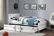 Cargo White Daybed & Trundle (Twin Size) - Marjories Furniture (Las Vegas, NV)