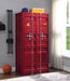 Cargo Red Wardrobe (Double Door) - Marjories Furniture (Las Vegas, NV)